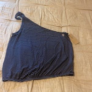 American Eagle One Shoulder Crop Top (XS)